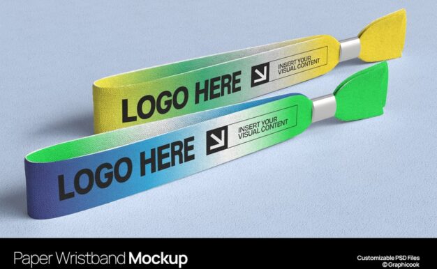 纸质腕带模型