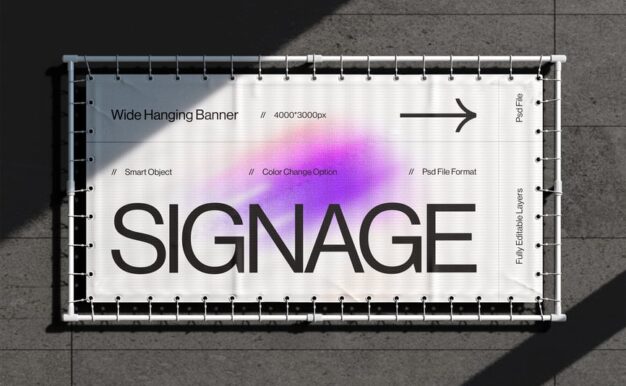 壁挂式街道标牌模型