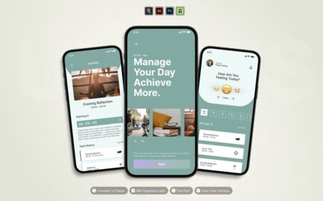 待办事项活动 – 移动应用 UI 套件