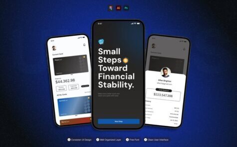 小步骤 – 移动应用 UI 工具包