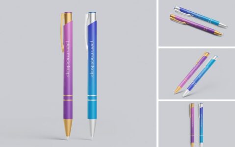 高质量钢笔模型