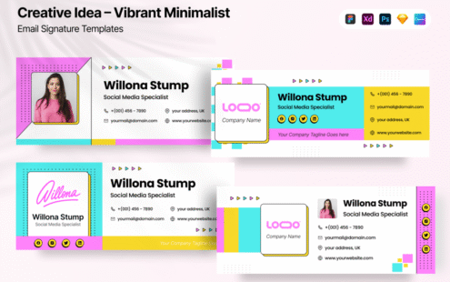 创意灵感——电子邮件签名模板