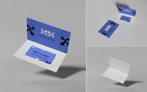 礼品卡样机