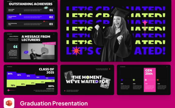 毕业 PPT模板 (PPTX)