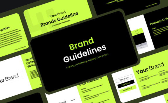 品牌准则演示模板PPT模板 (PPTX)