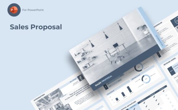 销售建议PPT模板 (PPTX)