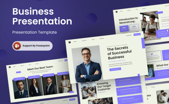 成功的秘密 -PPT模板 (PPTX)