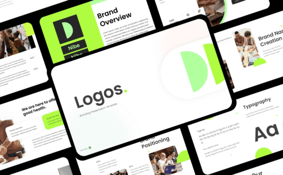 品牌指南PPT模板 (PPTX,PPT)