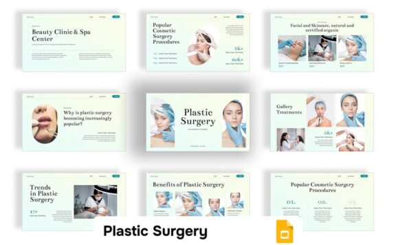 整形外科PPT模板 (PPTX)