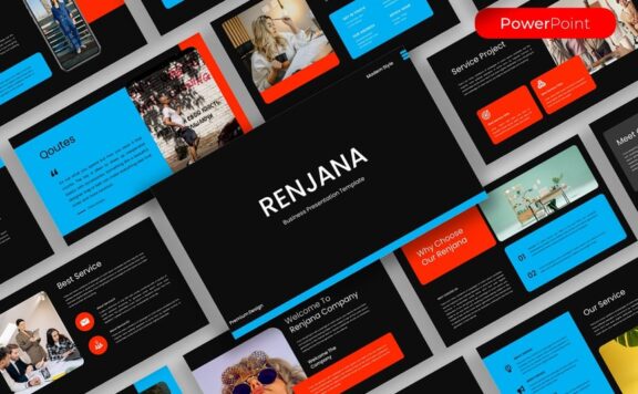 商业计划PPT模板 (PPTX)