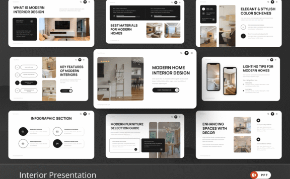 内部演讲PPT模板 (PPTX)