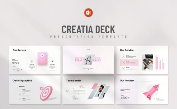 极简主义商业PPT模板 (PPTX)