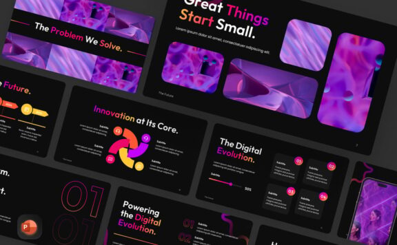 创意多功能PPT模板 (PPTX)