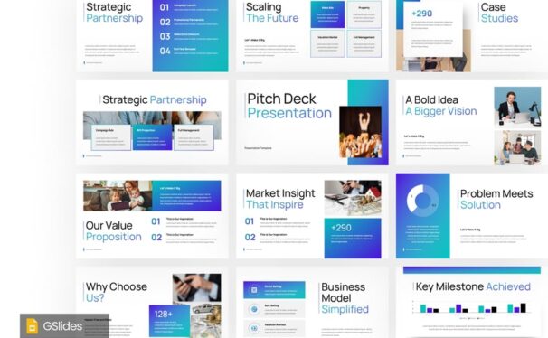 公司概述PPT模板 (PPTX)