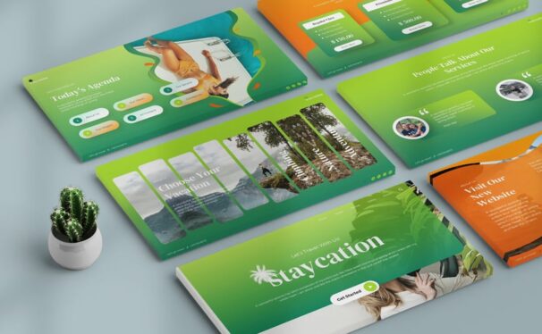 极简主义幻灯片模板PPT模板 (PPTX)