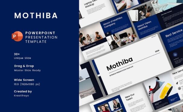 业务介绍PPT模板 (PPTX)