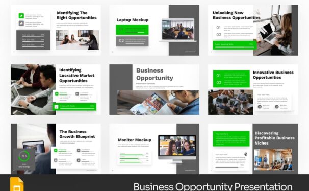 商机介绍PPT模板 (PPTX)