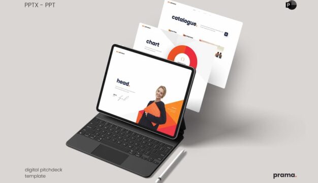 项目路演PPT模板 (PPTX)