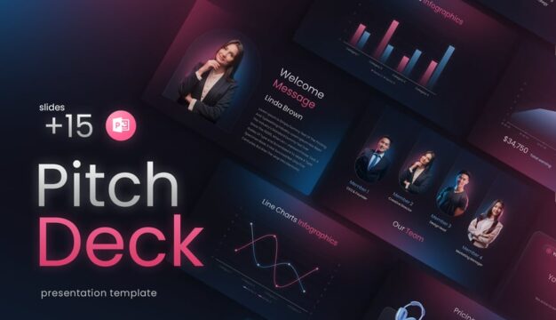 商业计划书PPT模板 (PPTX)