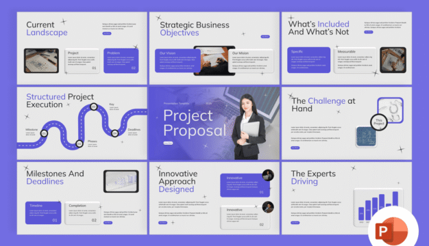 项目建议PPT模板 (PPTX)