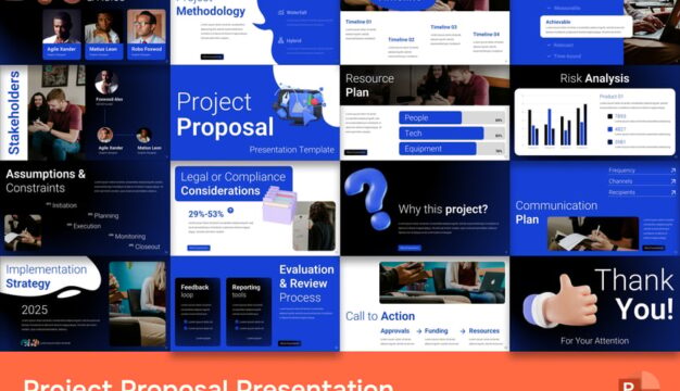 项目建议PPT模板 (PPTX)