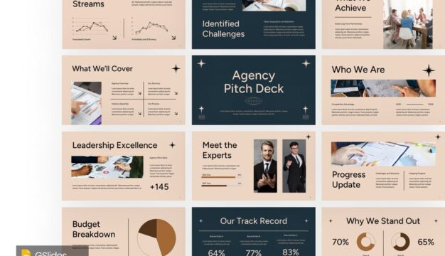 代理路演PPT模板 (PPTX)