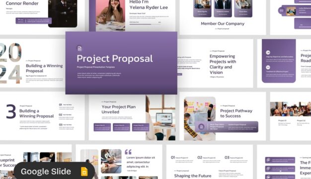 项目建议PPT模板 (PPTX)