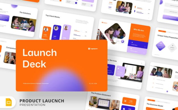 项目启动PPT模板 (PPTX)