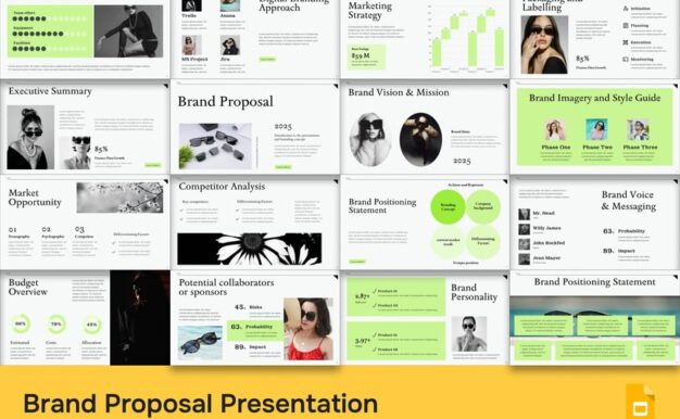 品牌建议PPT模板 (PPTX)