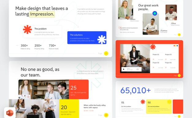 创意代理 PPT模板 (PPTX)