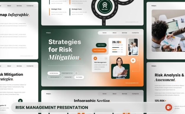 风险管理 PPT模板 (PPTX)