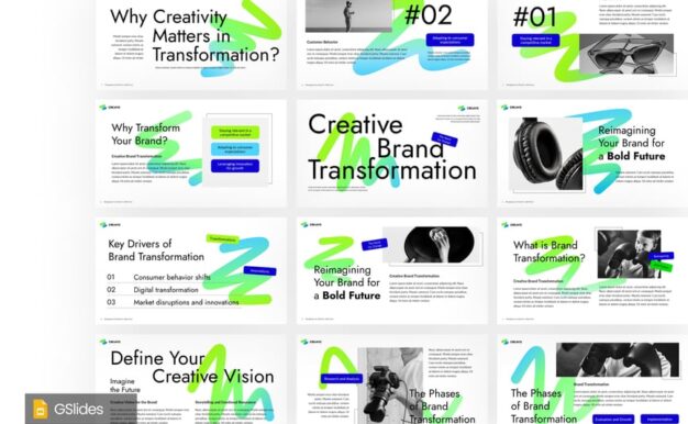 业务转型PPT模板 (PPTX)