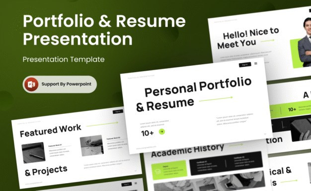 简历-PPT模板 (PPTX)