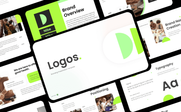 品牌指南PPT模板 (PPTX,PPT)