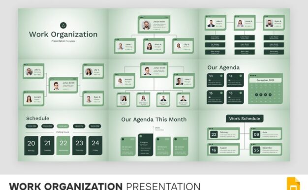 工作组织PPT模板 (PPTX)