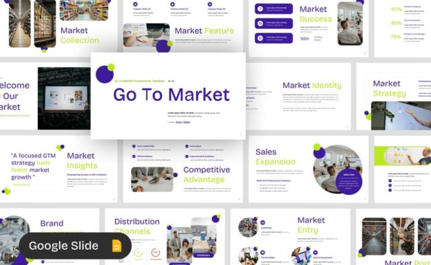 市场PPT模板 (PPTX)