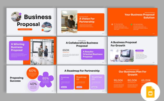 业务建议PPT模板 (PPTX)