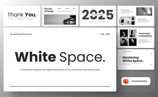 极简主义PPT模板 (PPTX)