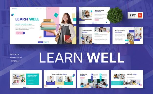 教育PPT模板 (PPTX)