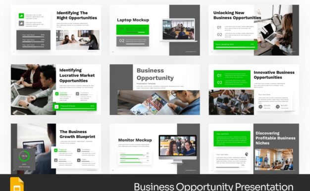 商机介绍PPT模板 (PPTX)