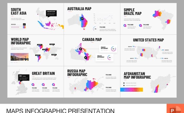 地图信息图 (PPTX)