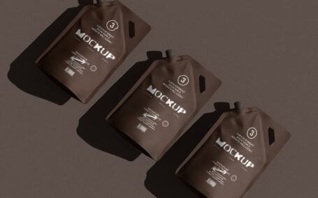 Doypack 包装袋包装模型套装