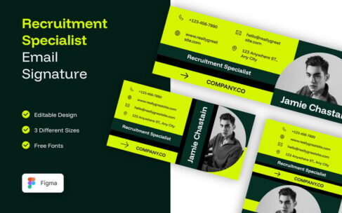 招聘专员电子邮件签名