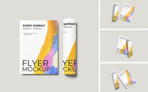 高质量传单样机