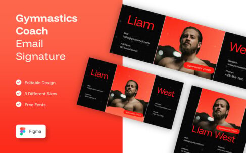 体操教练电子邮件签名