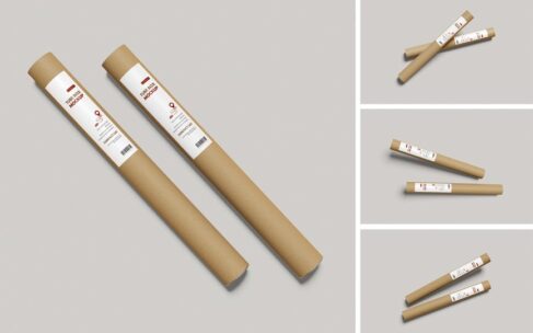 带盒子的管子模型