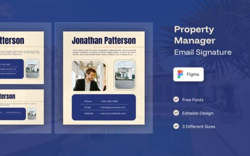 物业经理电子邮件签名