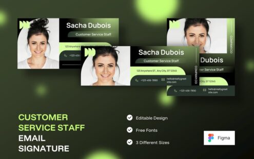 客户服务人员电子邮件签名