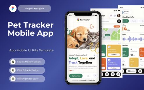 PawTrack – 宠物追踪器移动应用