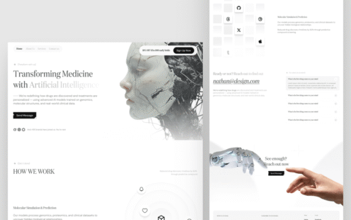 人工智能精准医疗与药物发现着陆页